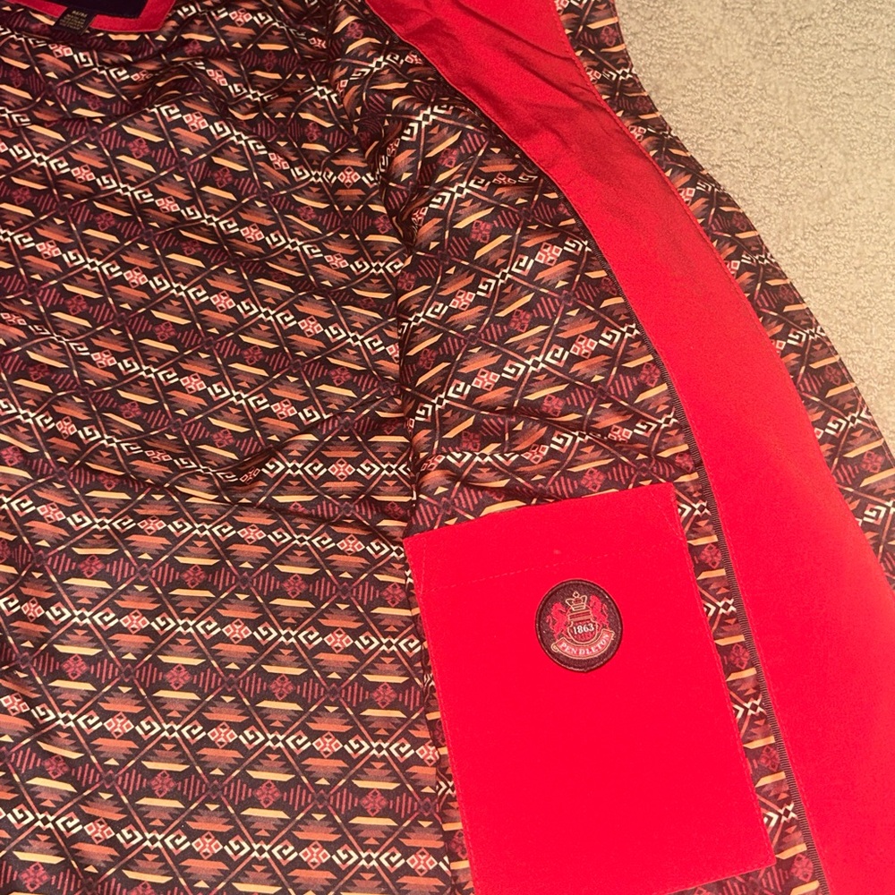Pendleton Red Hooded Jacket - image 2